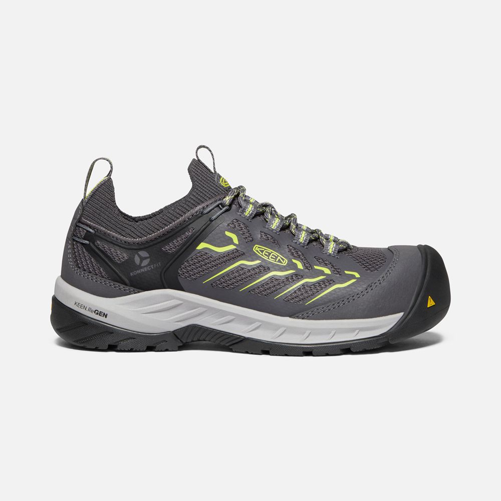 Keen Werkschoenen Dames Grijs - Flint Ii Sport (Carbon-Fiber Toe) - 60931-DWKL